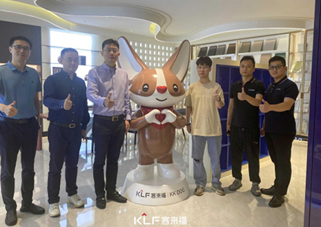 熱烈歡迎中國建博會(huì)領(lǐng)導(dǎo)一行蒞臨客來福智能科技股份有限公司參觀指導(dǎo)！